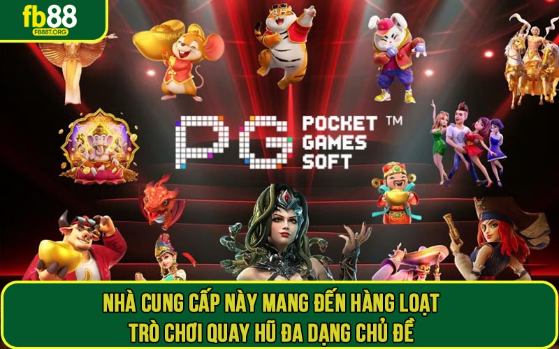 Nhà cung cấp này mang đến hàng loạt trò chơi quay hũ đa dạng chủ đề